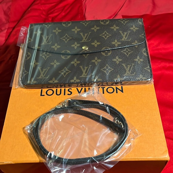 Auth LOUIS VUITTON Monogram Double Rabat M51815 Shoulder bag W/Box NS101335 - Picture 7 of 16